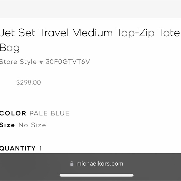 Barely used Michael Kors Travel Bag - Picture 2 of 2